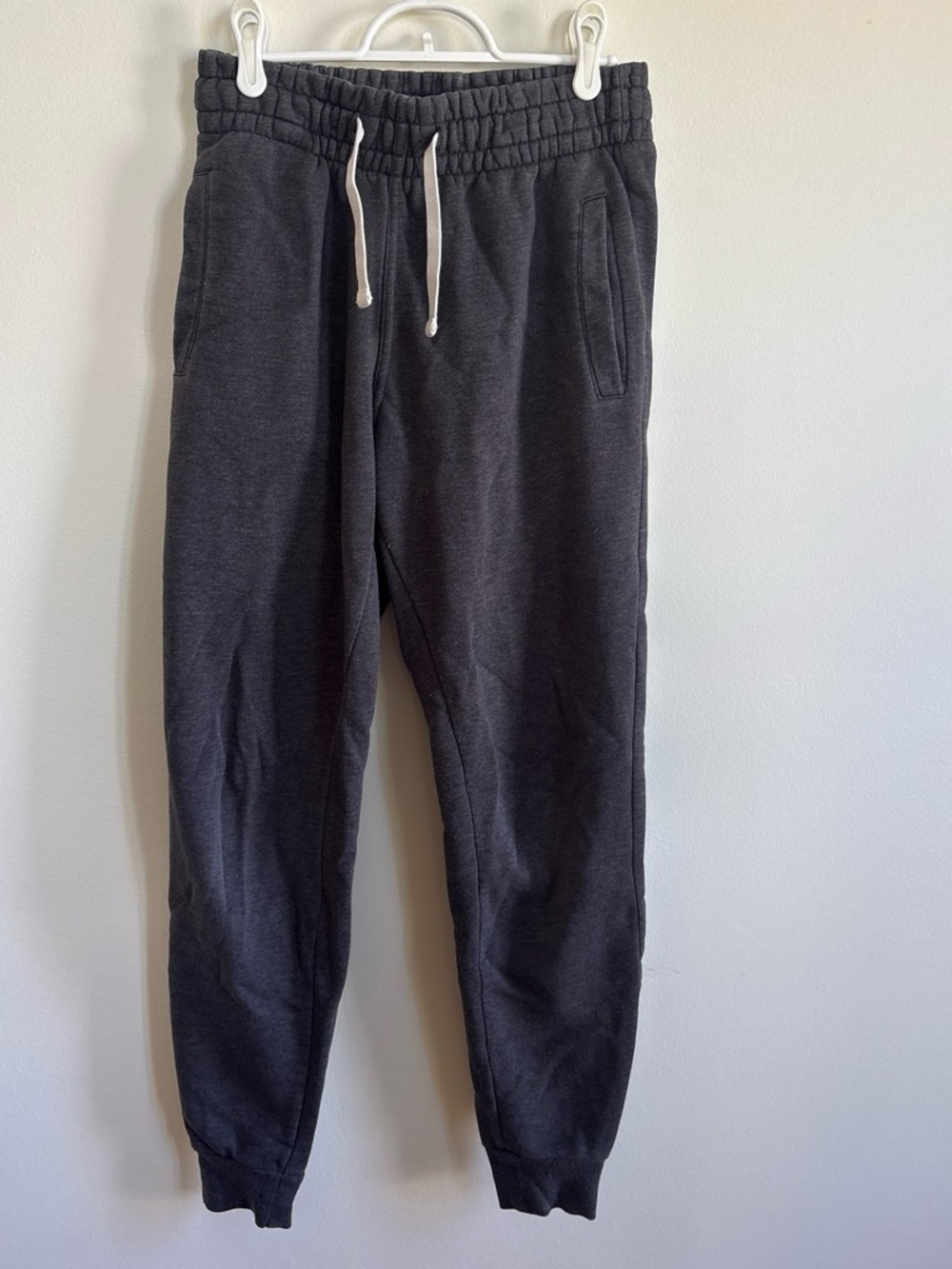 Charcoal Drawstring Jogger Pants - Comfortable Everyday Sweatpants